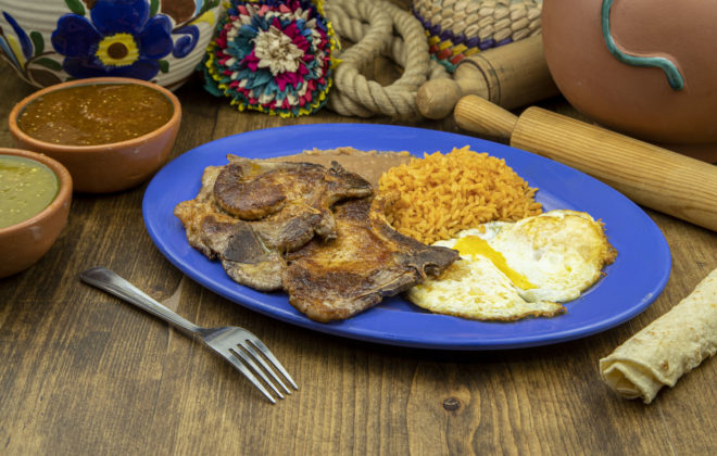 Pork Chops con Huevos_3482