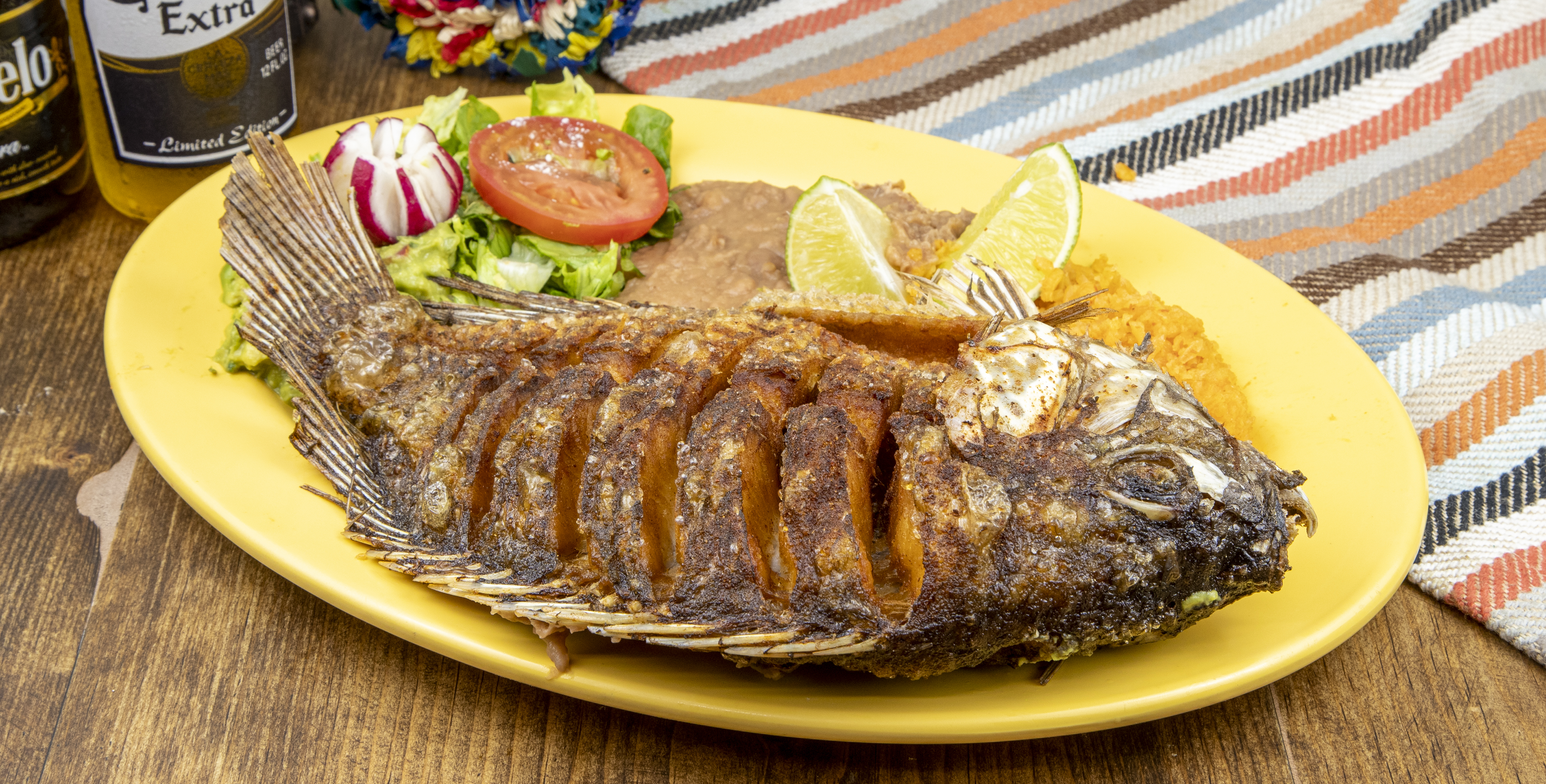 Especialidades de la casa de Tacos Corona